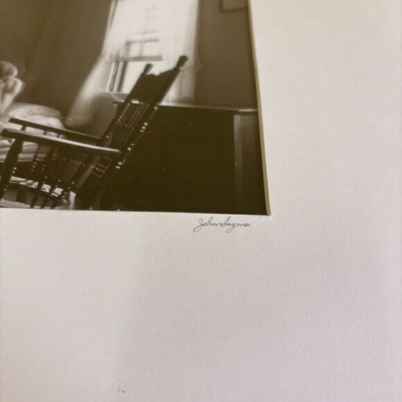 Cool! Framed Translucent Ghost Solitude #1 Photography Print Signed John Sayers - Picture 4 of 8